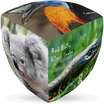 V-Cube Australian Animals Pillow Puzzle Cube