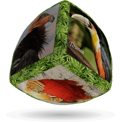 V-Cube Unique Birds Pillow Puzzle Cube