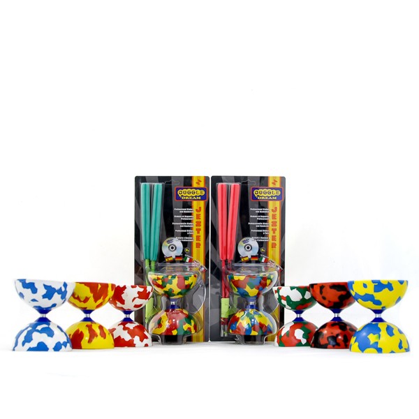 Jester Diabolo، 'Pro Sticks' وDVD - حزمة