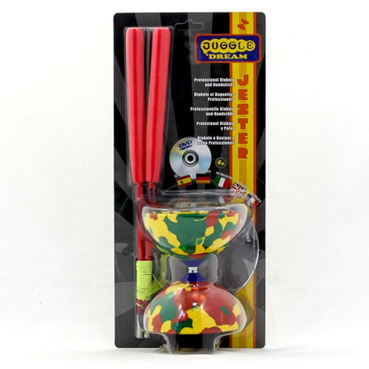 Jester Diabolo، 'Pro Sticks' وDVD - حزمة