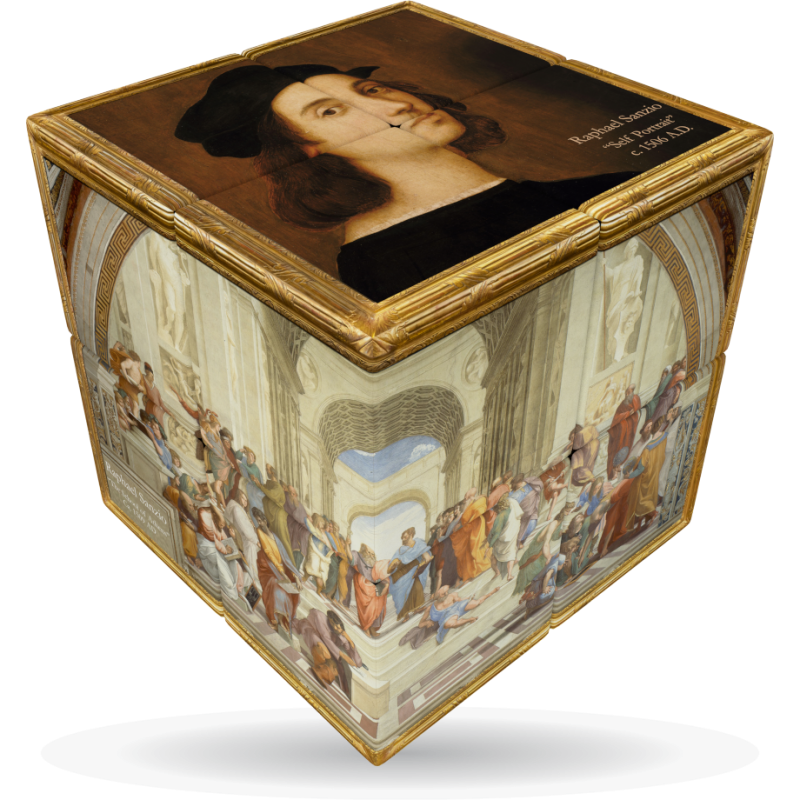 مكعب الألغاز المسطح رافائيل V-Cube