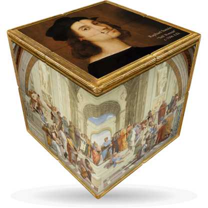 مكعب الألغاز المسطح رافائيل V-Cube