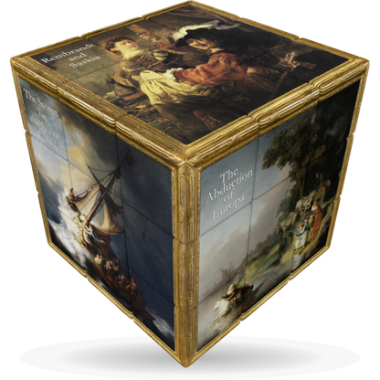 مكعب لغز مسطح من مجموعة V-Cube Rembrandt