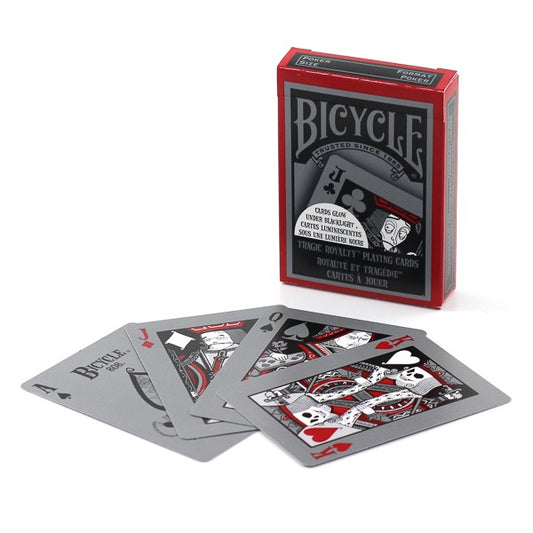 مجموعة أوراق اللعب Bicycle Tragic Royalty